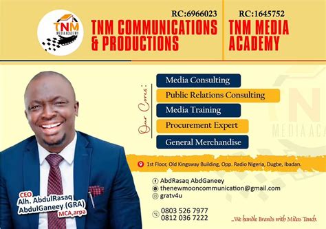 TNM MEDIA ACADEMY ALUMNI