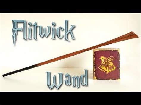 Filius Flitwick Wand DIY - YouTube | Diy wand, Flitwick, Wands