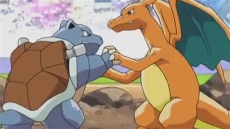 Pokémon: Charizard Vs Blastoise (Ash Vs Gary) - Dublado - YouTube