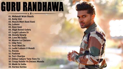 Guru Randhawa New Songs 2021 - Best Of Guru Randhawa 2021- Bollywood ...