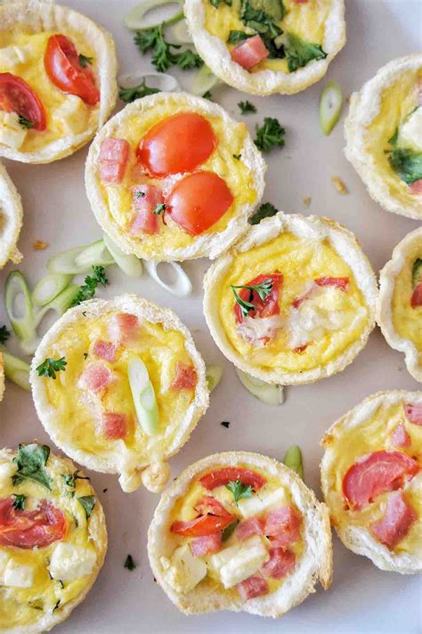 Mini Quiches 12 ways | Sweet Caramel Sunday