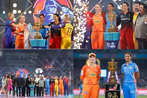 WPL Trophy: WATCH Great Gesture from BCCI, 5 WPL captains come together to UNVEIL GORGEOUS ...