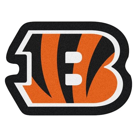 FANMATS NFL - Cincinnati Bengals Mascot Mat 36 in. x 26.5 in. Indoor Area Rug 20965 - The Home Depot