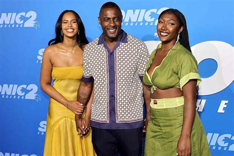Idris Elba Brings Wife, Daughter to Sonic 2 Premiere