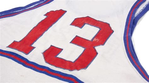 Wilt Chamberlain Rookie Jersey Sells For $1.79 Million