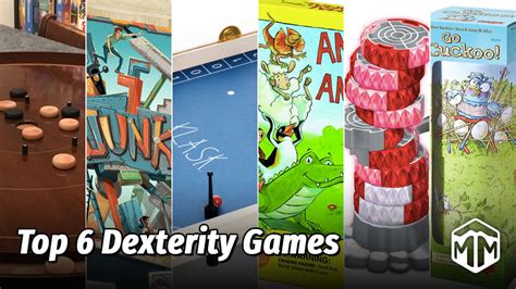 Top 6 Dexterity Games — Meeple Mountain