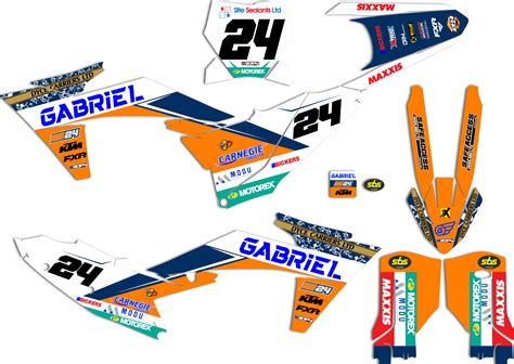 KTM Team SS24 Graphics Kit 2023 – Enjoy MFG