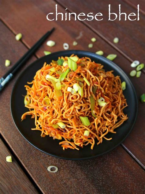 chinese bhel recipe | crispy noodle salad | how to make chinese bhel | Recipe | Bhel recipe ...