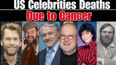 12 Famous Celebrities died of Cancer | Who died today - YouTube