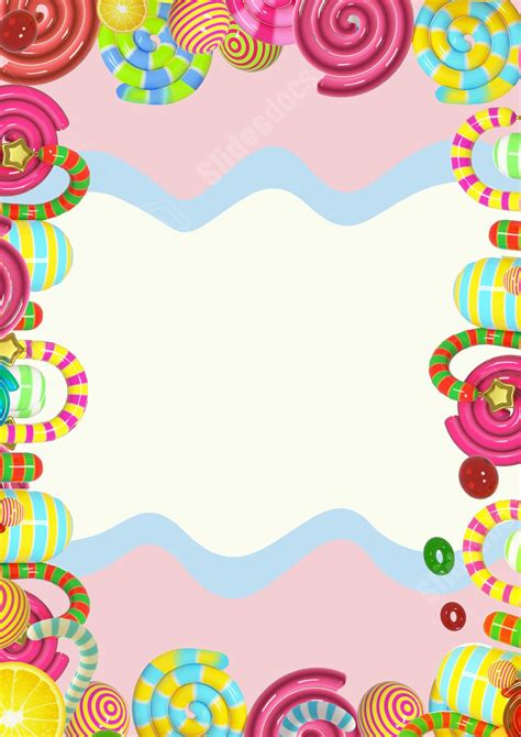 Illustrated Sweet Border Page Border Background Word Template And Google Docs For Free Download