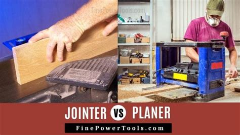 Jointer vs Planer Differences. Which One Do I Need First?