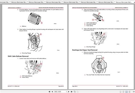 Mercury Mercruiser Marine Engine PDF Service Manual | Auto Repair ...