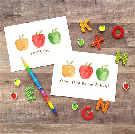 Printable Teacher Appreciation Cards! - Crafting Cheerfully