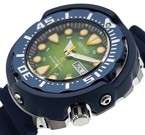 Amazon.com: SEIKO Tuna Prospex 200m Diver's "Green Scallop" Limited ...