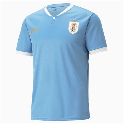 Puma 2022-23 Uruguay Home Jersey - Light Blue