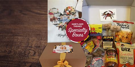 Maryland Box - Maryland gift boxes, Maryland gift baskets