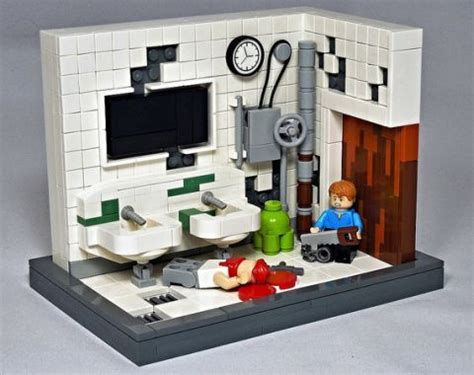 Serial builder – horror movie scenes in LEGO