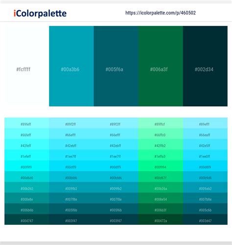 48 Latest Color Schemes with Deep Teal Color tone combinations | 2024 ...