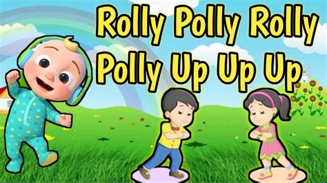 Rolly Polly Rolly Polly Up Up Up|Pre Nursery Rhymes Poem|Official Kids ...