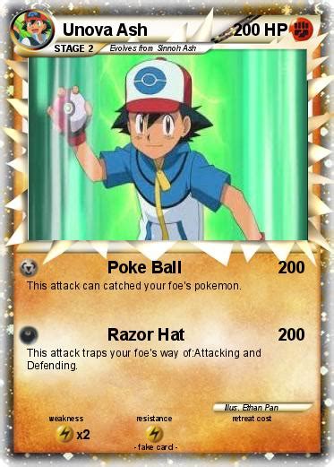 Pokémon Unova Ash - Poke Ball - My Pokemon Card