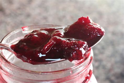 Berry cherry jam for Father's Day