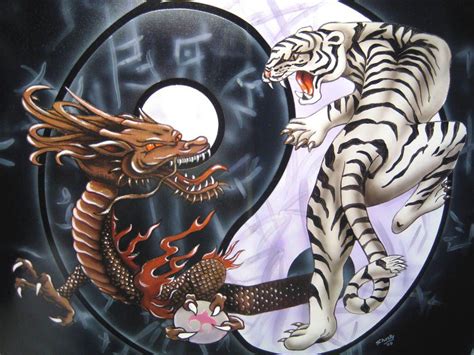 Chinese Dragon and Tiger Wallpapers - Top Free Chinese Dragon and Tiger Backgrounds ...