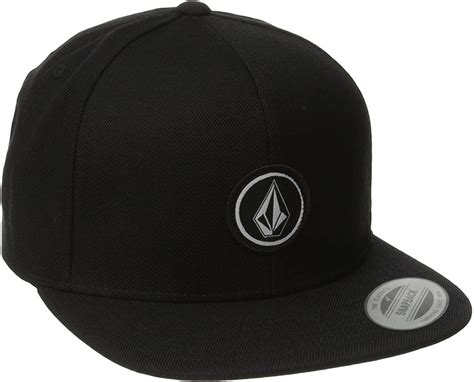 Amazon.com: Volcom Men's Quarter Twill Hat, Black, One Size: Clothing | Hats for men, Volcom ...