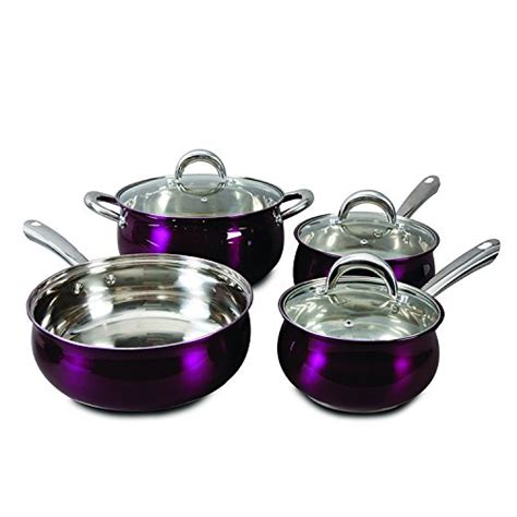 Compare Price: purple cooking pans - on StatementsLtd.com