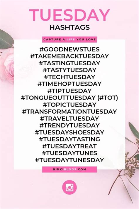 Ultimate Guide to Days of the Week Hashtags for Instagram | Social media hashtags, Social media ...