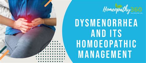 Dysmenorrhea - Causes, Symptoms, Diagnosis and Treatment with homeopathic medicine