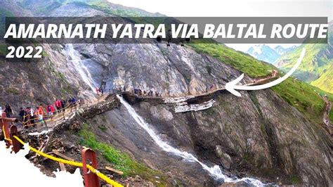 Amarnath Yatra Baltal Route 2022 By LcTravelers - YouTube