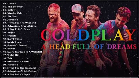 The Best Songs Of Coldplay | Coldplay Greatest Hits New Playlist - YouTube