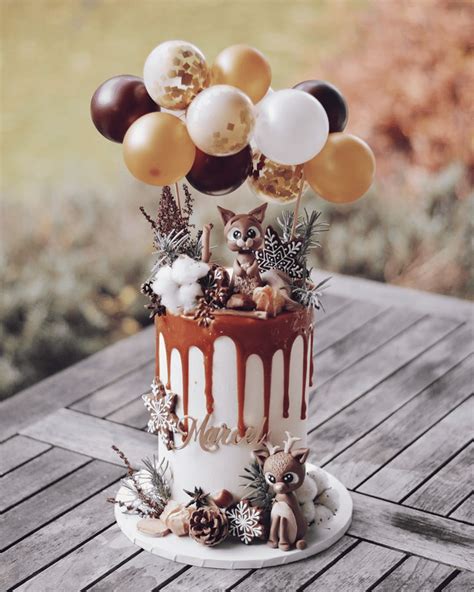 Squirrel Cake Design Images (Squirrel Birthday Cake Ideas)