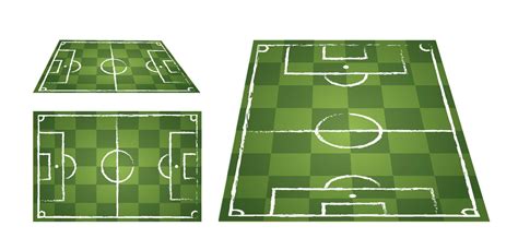 Illustration of a soccer field set 11164236 Vector Art at Vecteezy