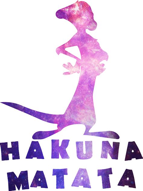 Hakuna Matata - Poster, Transparent Png - Original Size PNG Image - PNGJoy