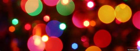 holiday christmas lights Photo Facebook Cover