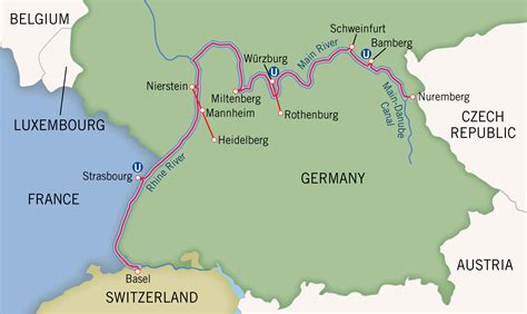 Charting Europe’s River Boat Routes