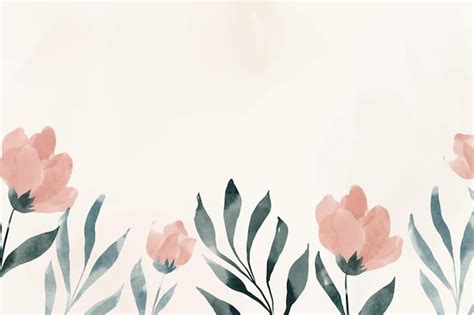 Free Vector | Hand painted watercolor floral background