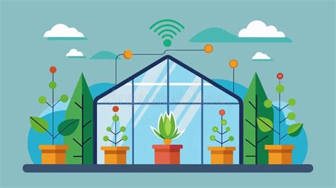 In a Smart Greenhouse Sensors Track Temperature Humidity and Light ...