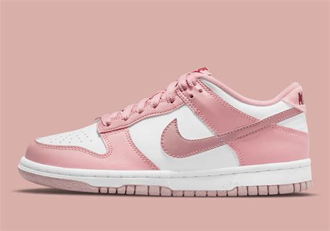 Nike Dunk Low GS Pink Velvet DO6485-600 Release | SneakerNews.com