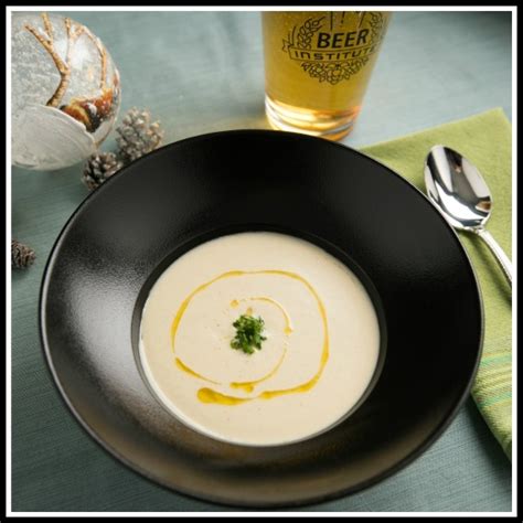 Soup - Celeriac Cider with Truffle Oil - Beer Institute