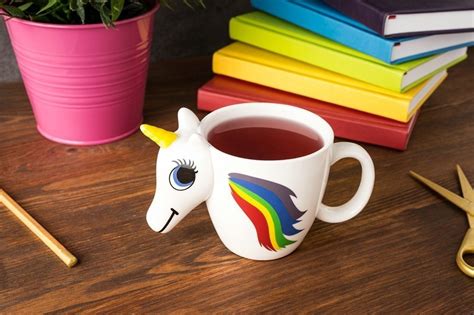 Unicorn mug - COLOR CHANGING | Gadget Master Original Gifts for girls ...