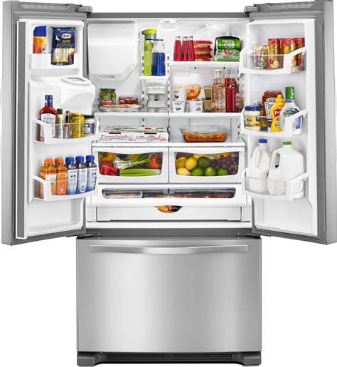 Whirlpool WRF555SDFZ 36 Inch French Door Refrigerator with 25 Cu. Ft ...