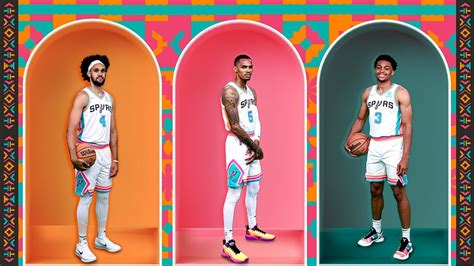 SPURS UNVEIL NEXT GENERATION OF FIESTA®-THEMED CITY EDITION UNIFORMS FOR THE 2021-22 SEASON ...