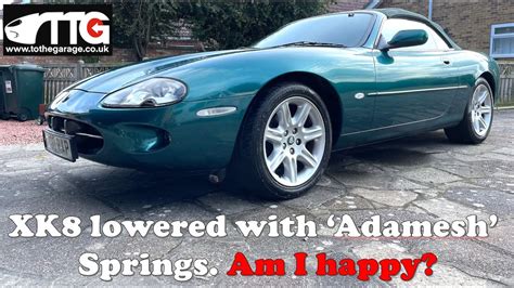 I've lowered my V8 Jaguar XK8 / XKR using Adamesh uprated & lowered ...