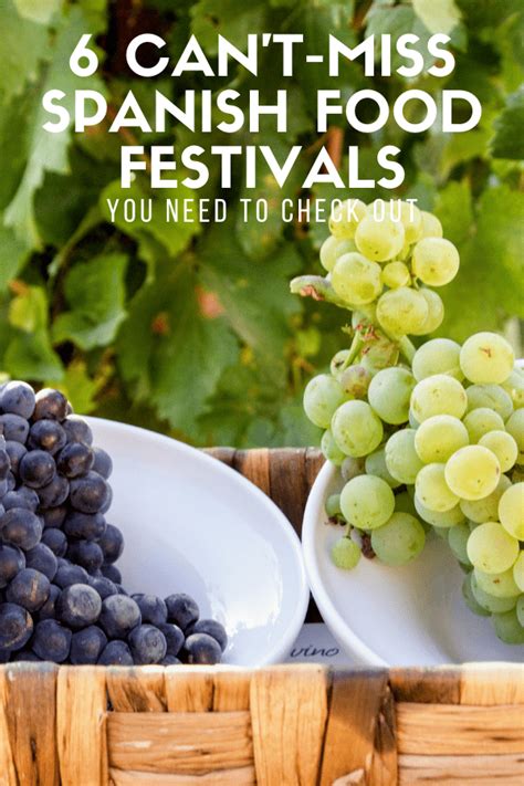 6 Ridiculously Awesome Food Festivals in Spain - Spanish Sabores