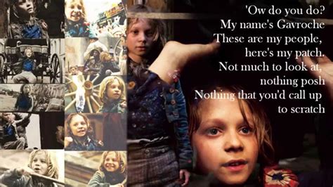 Les Miserables - All Gavroche's Parts (Four songs - Lyrics) - YouTube