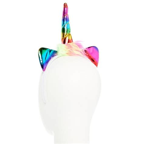 Rainbow Unicorn Headband - Adult | Party Delights