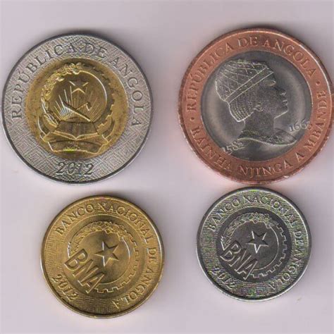 Angola - set of 4 unc coins - KB Coins & Currencies