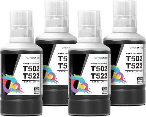 Amazon.com: OIunendlich T502 502 Ink Refill Bottles for Epson EcoTank ...